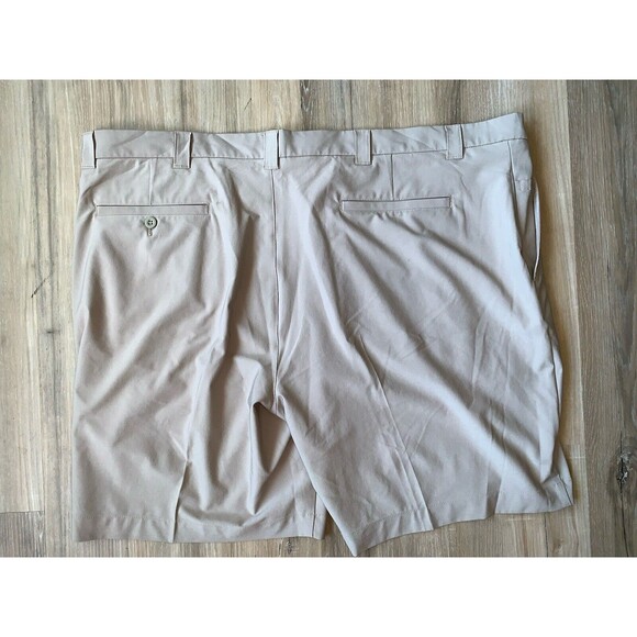 ROUNDTREE & YORKE Men's Performance Work Play Beige Golf Shorts - Size 46 - Picture 4 of 7
